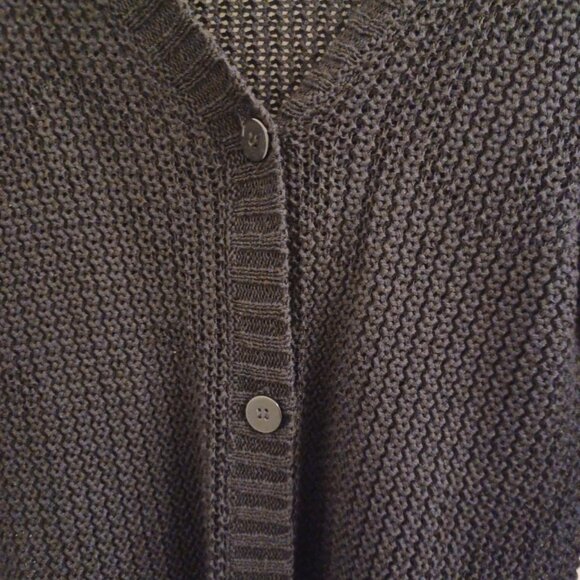 Kenneth Cole Select Black Cardigan - Picture 4 of 6